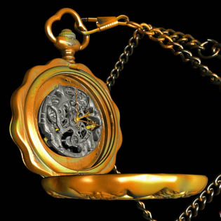 Historical Digital Archiving Pocket Watch